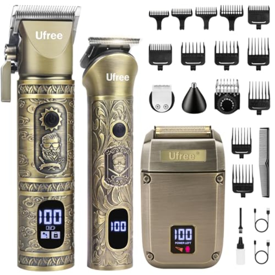 Men'S Grooming Facial - Cordless Electric Hair Trimmer for Men