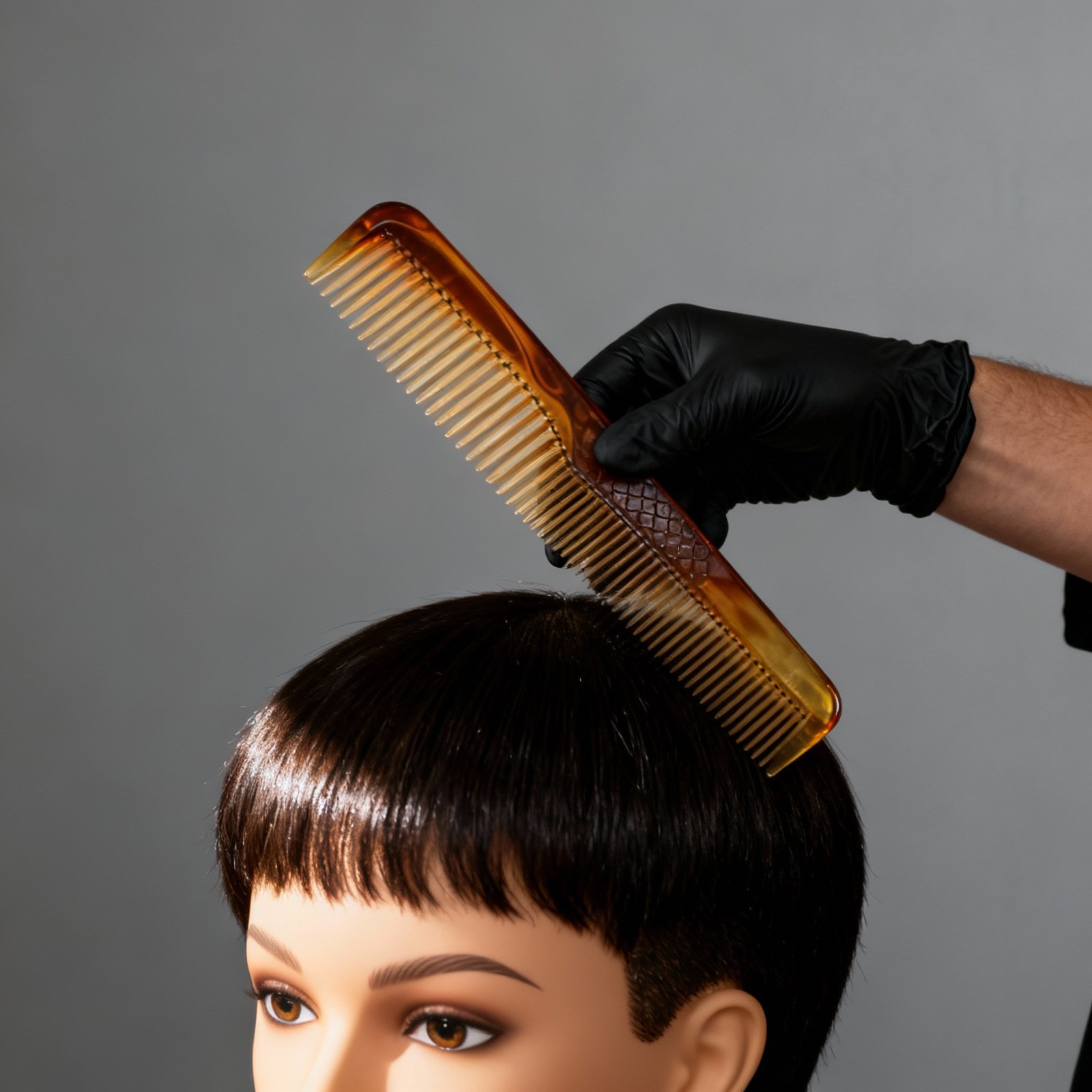 Men'S Grooming Salon - Dual-Teeth Barber Comb for Hair Styling