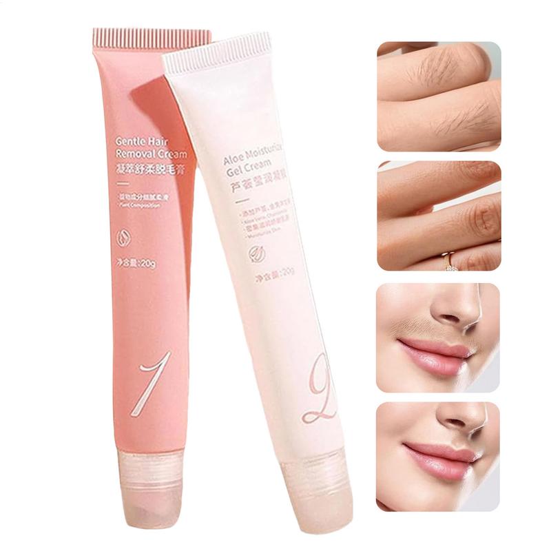 Men'S Grooming Gel - Lip Hair Removal Cream For Men