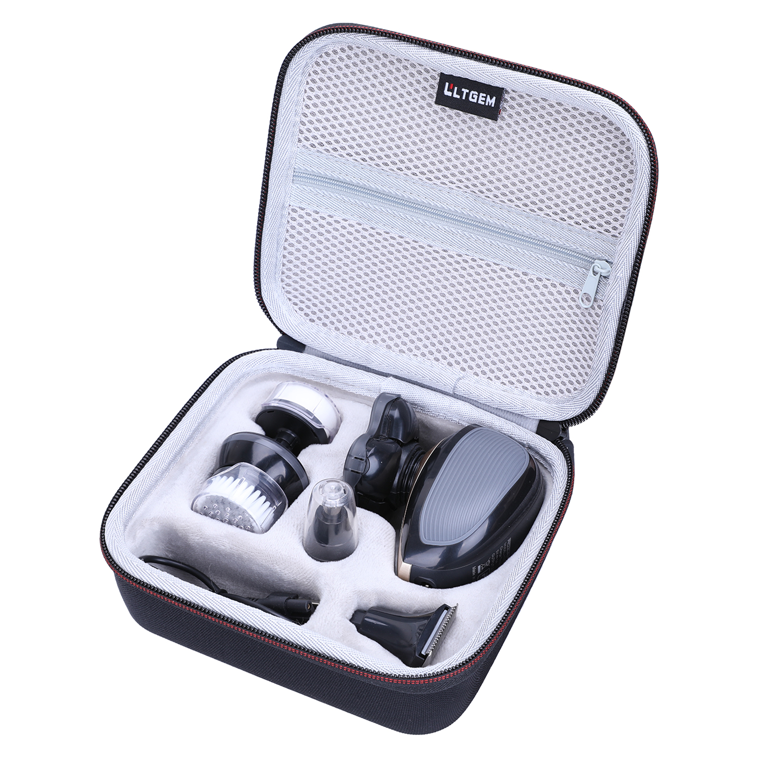Men'S Grooming Bag - LTGEM Razor Case for Bald Men