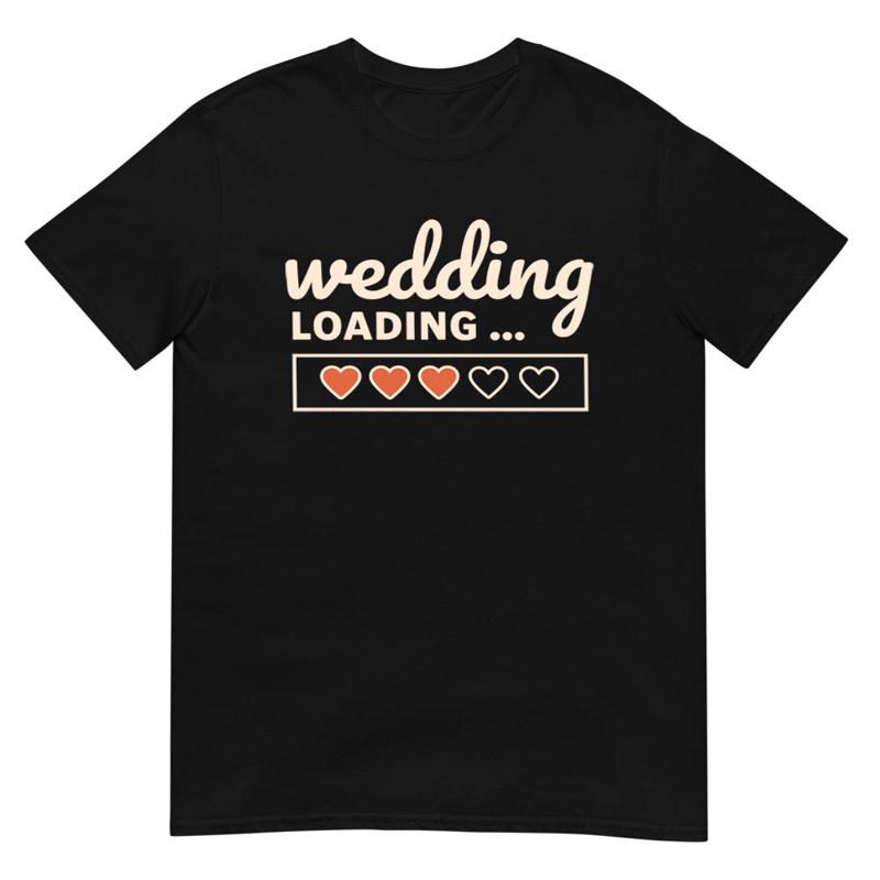 Wedding Loading T Shirt Funny  - Men'S Grooming For Engagement reseña y precio
