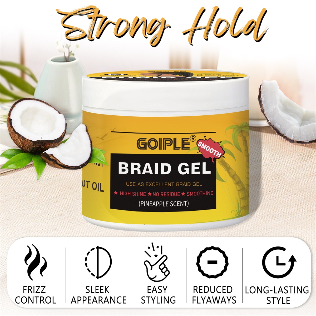 Braiding Gel High-Shine Clean  - Men'S Grooming Gel reseña y precio