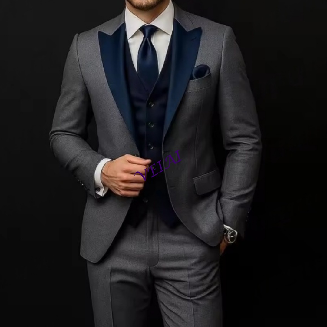CustomizedDark Grey And Navy B - Men'S Grooming Daily reseña y precio