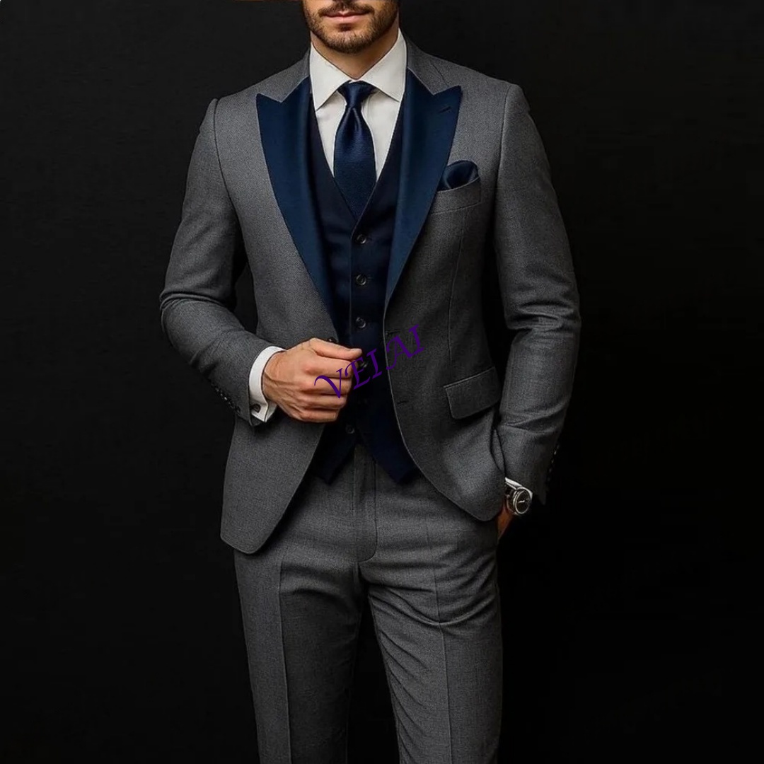 CustomizedDark Grey And Navy B - Men'S Grooming Daily reseña y precio