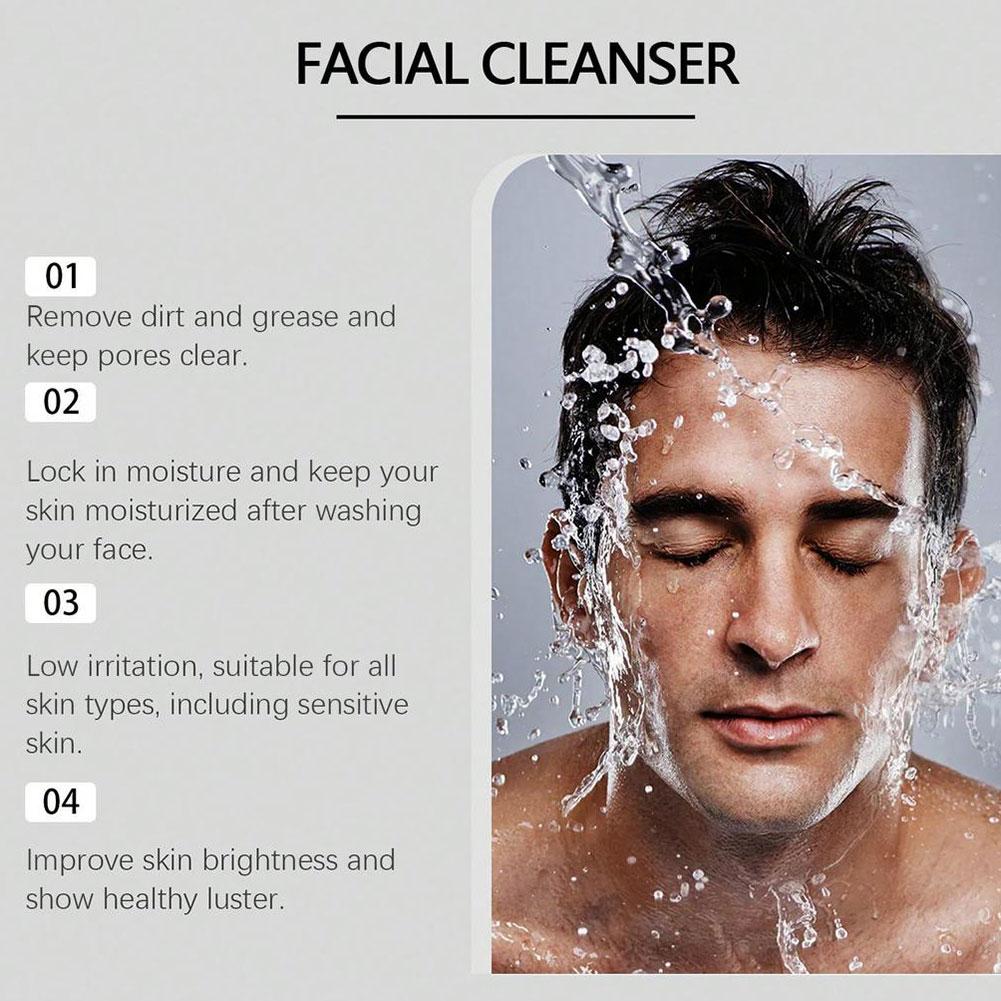 Men's Deep Cleansing Face Wash - Face Wash Mens reseña y precio