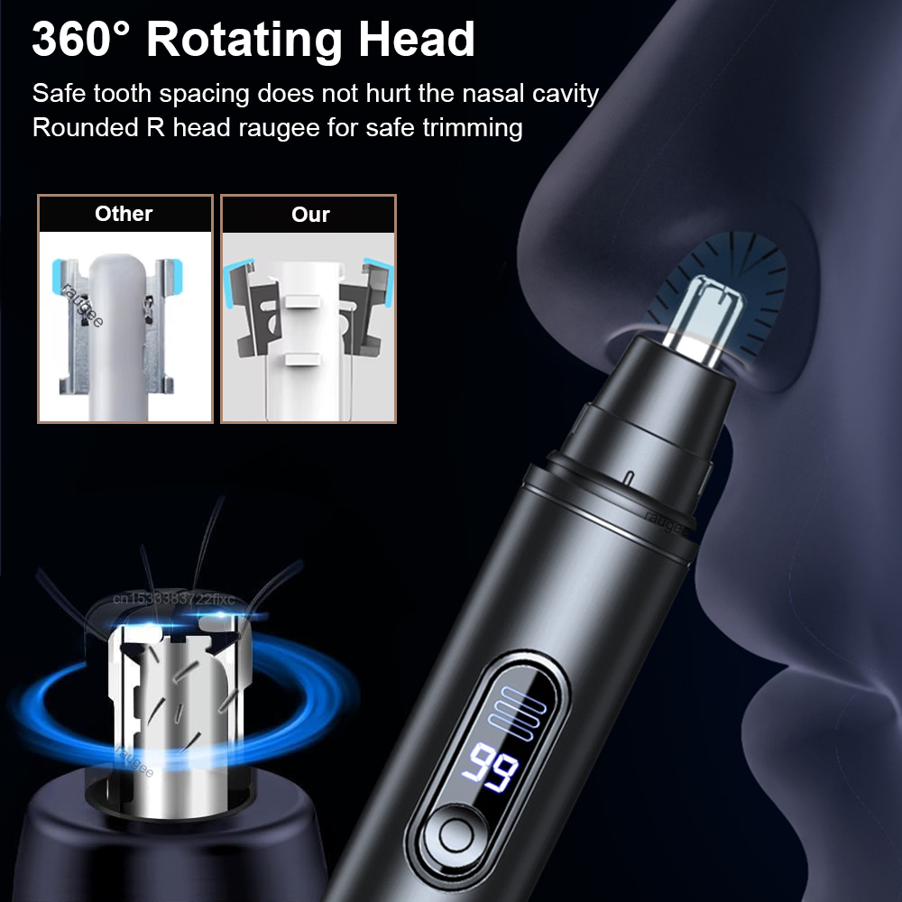 Nose Hair Trimmer for Men Elec - Nose Hair Trimmer reseña y precio