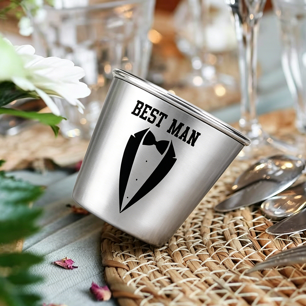 Custom Groomsman Shot Glass Se - Men'S Grooming For Engagement reseña y precio