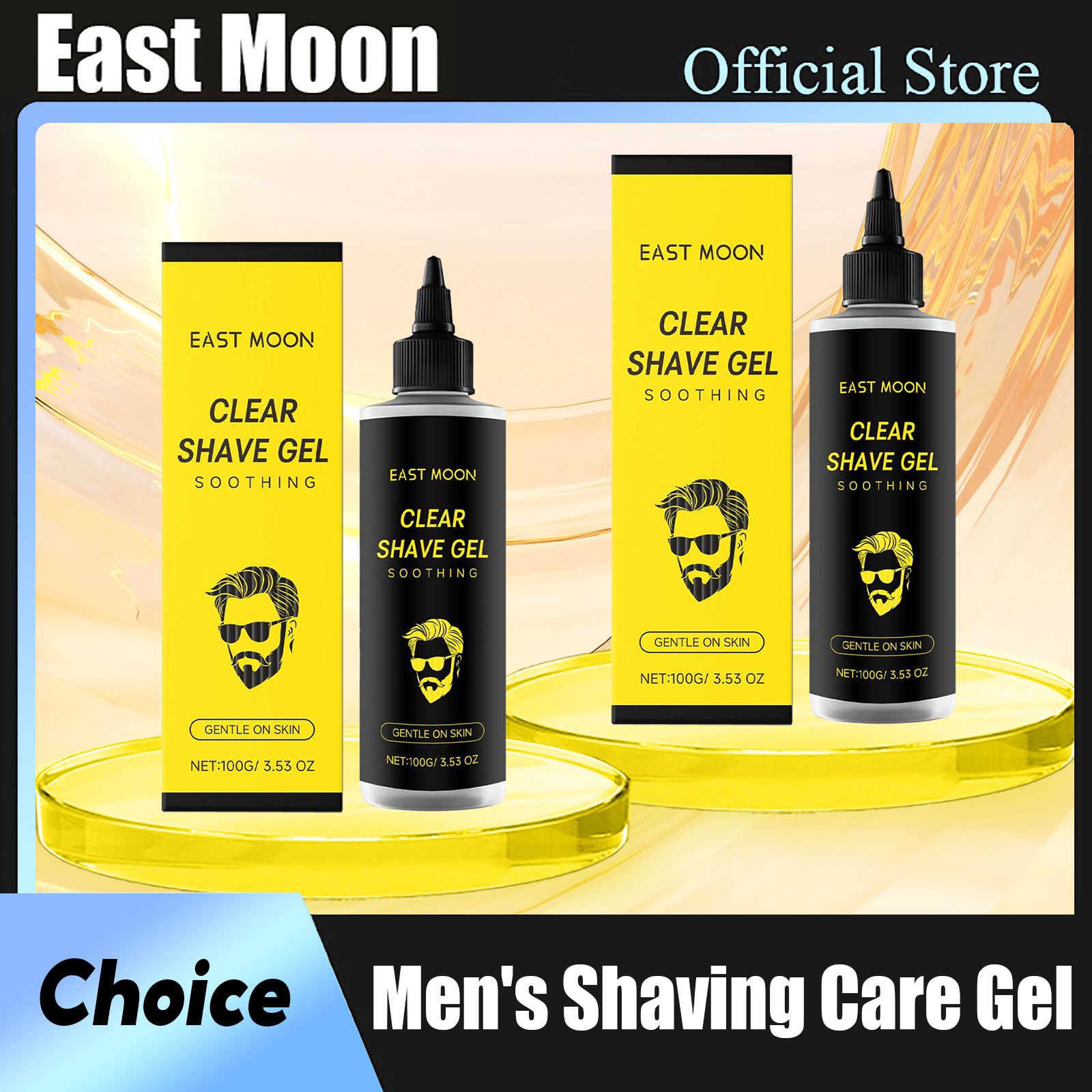 East Moon Man Shaving Care Gel - Men'S Grooming Gel reseña y precio