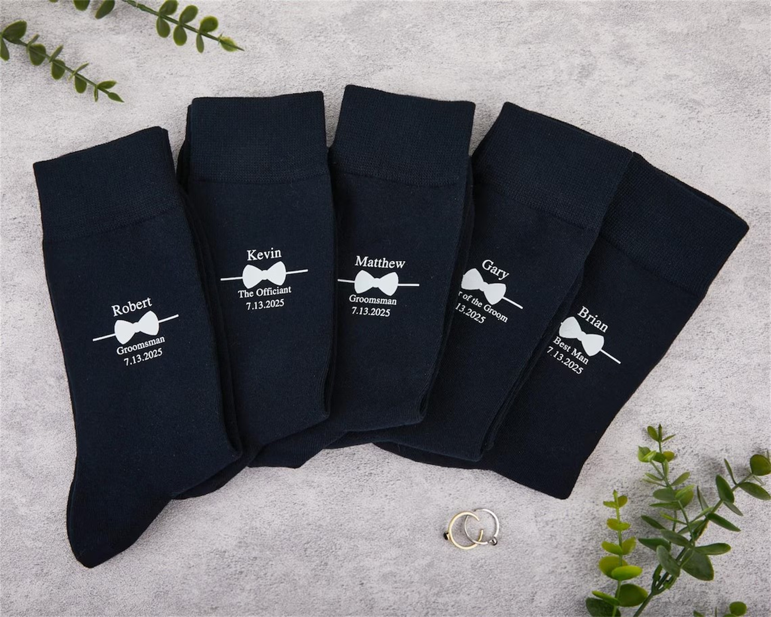 Groomsman Gift Socks, Wedding  - Men'S Grooming For Engagement reseña y precio