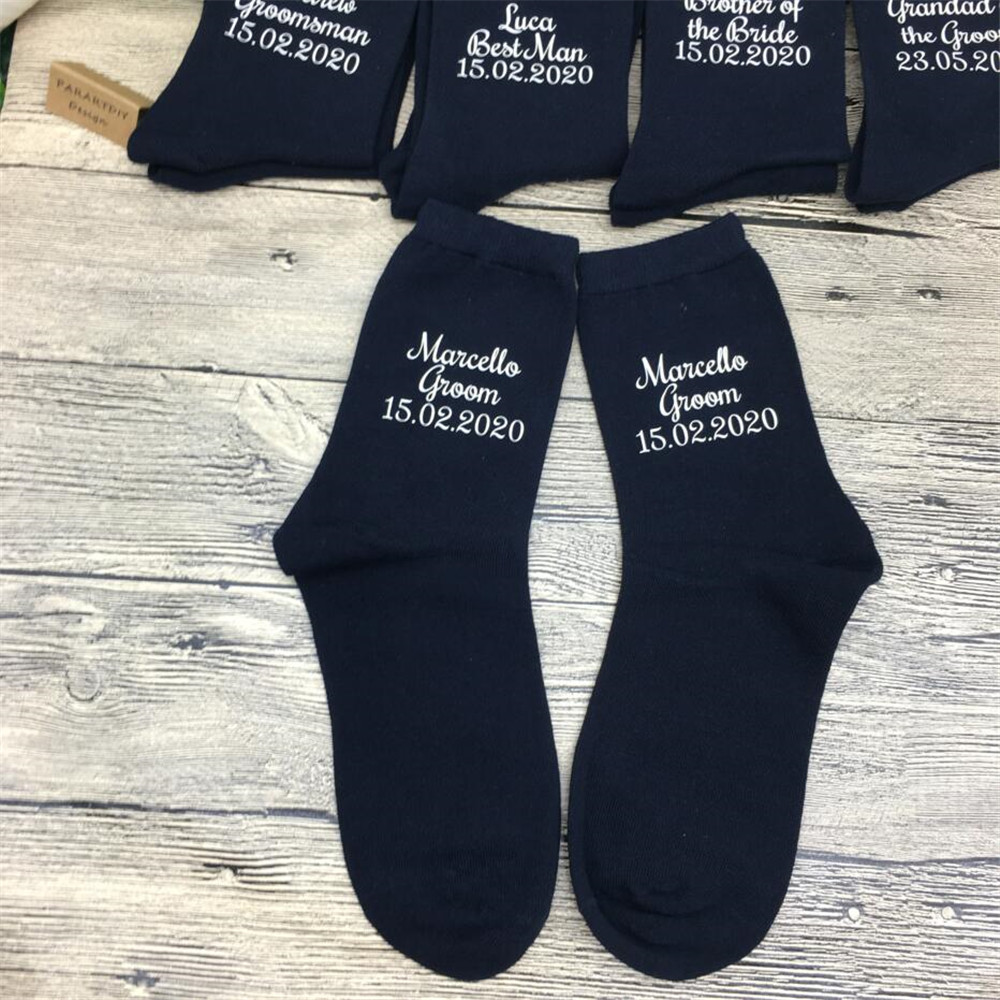 Groomsman Gift Socks, Wedding  - Men'S Grooming For Engagement reseña y precio