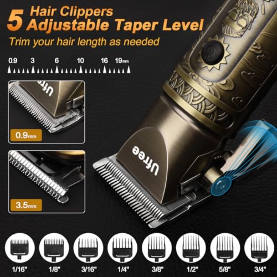 Cordless Electric Hair Trimmer - Men'S Grooming Facial reseña y precio