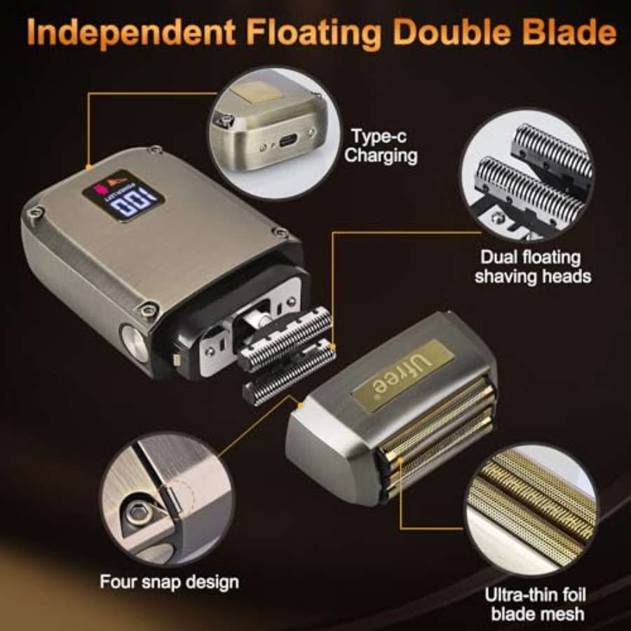 Cordless Electric Hair Trimmer - Men'S Grooming Facial reseña y precio