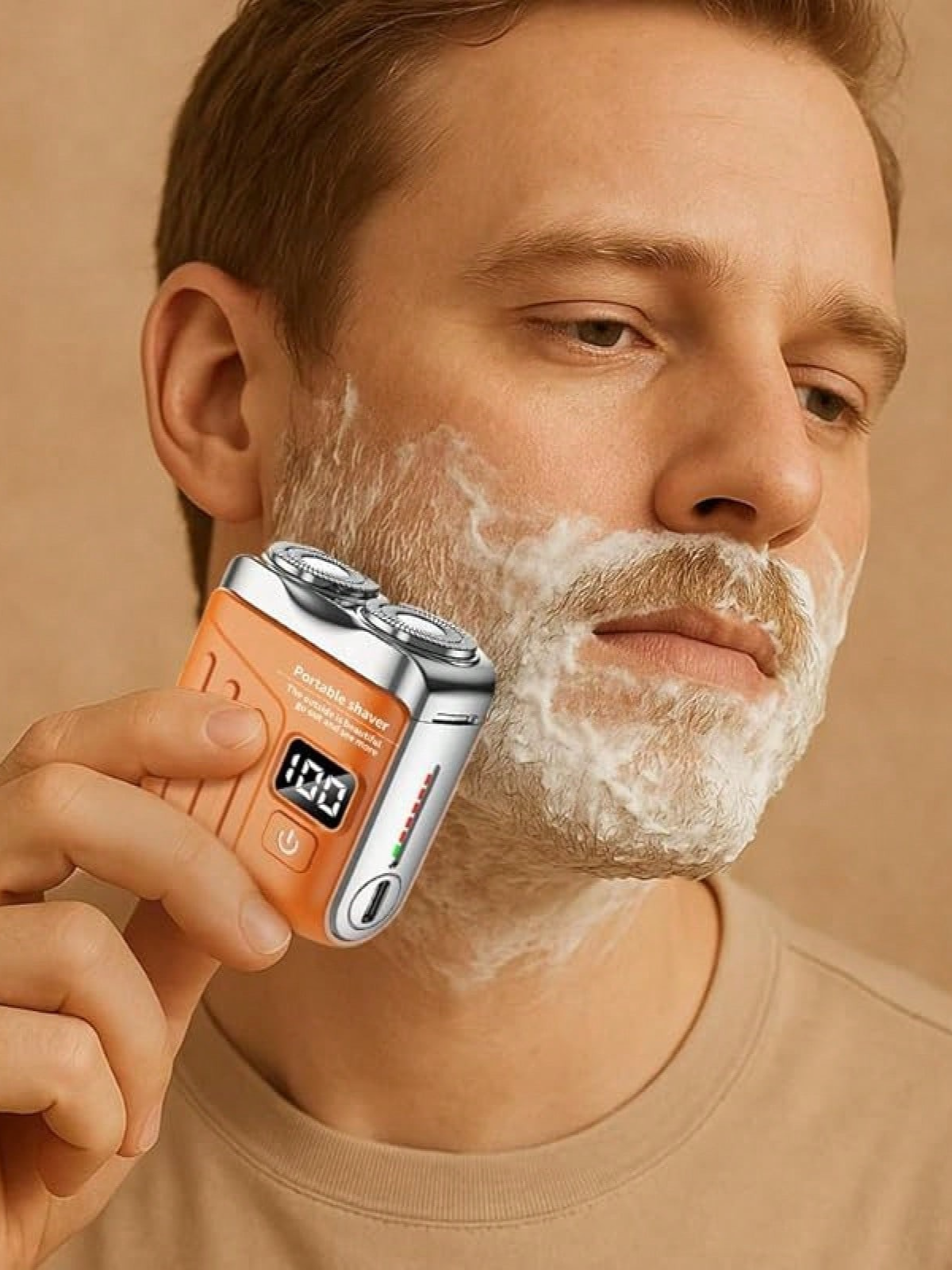 2026 Upgraded Orange Dual-Rota - Men Grooming Full Body reseña y precio