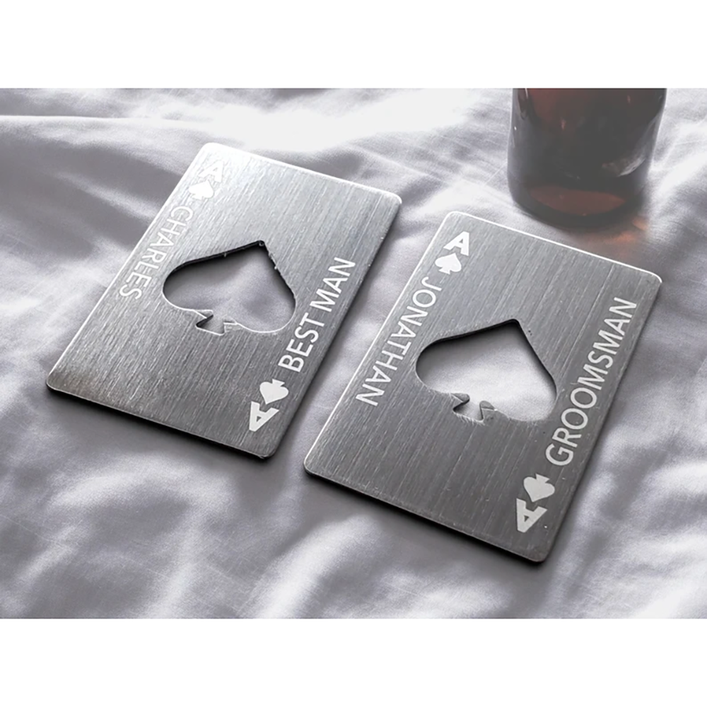 Custom Ace of Spades Groomsmen - Men'S Grooming For Engagement reseña y precio