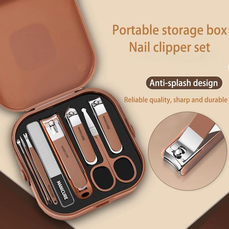 Nail Care Kit Anti-Splatter Ma - Mens Grooming Kit Case reseña y precio
