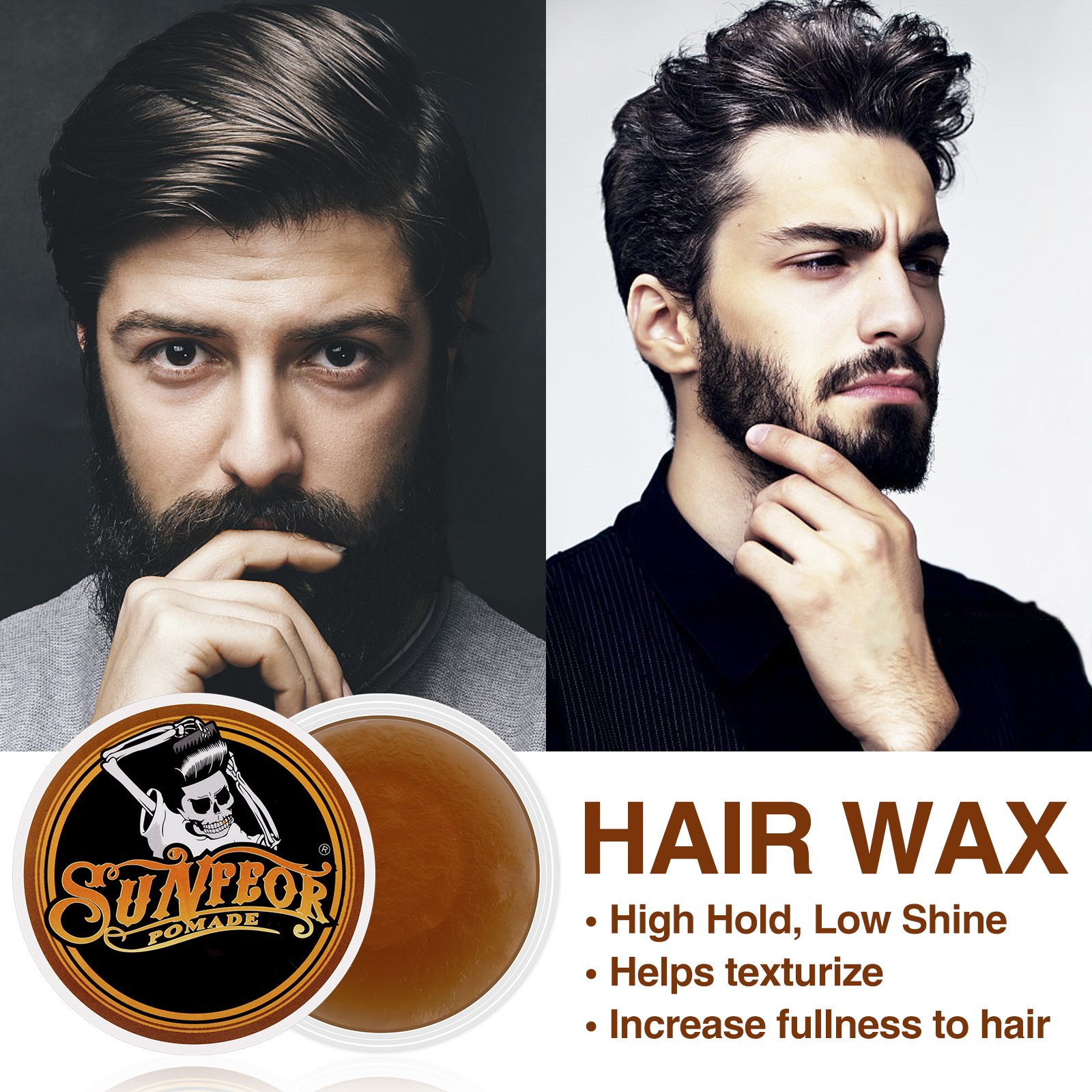 Professional Men Hair Wax Past - Men'S Grooming Gel reseña y precio