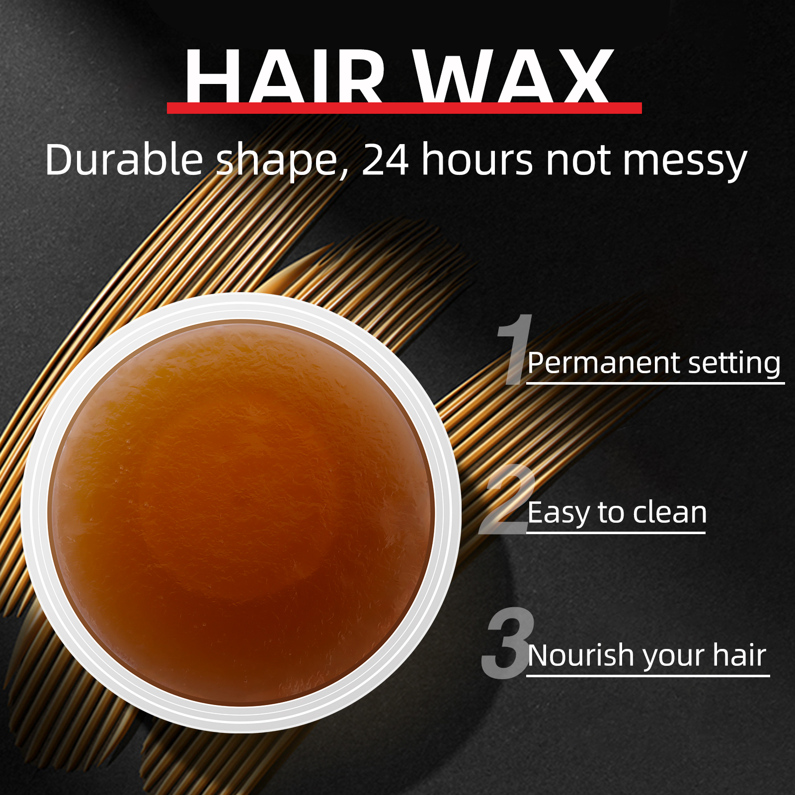 Professional Men Hair Wax Past - Men'S Grooming Gel reseña y precio