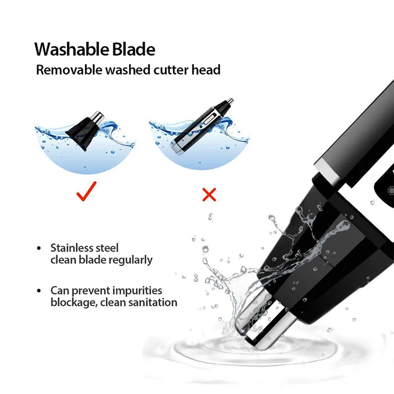 Kemei rechargeable electric al - Men'S Grooming Facial reseña y precio