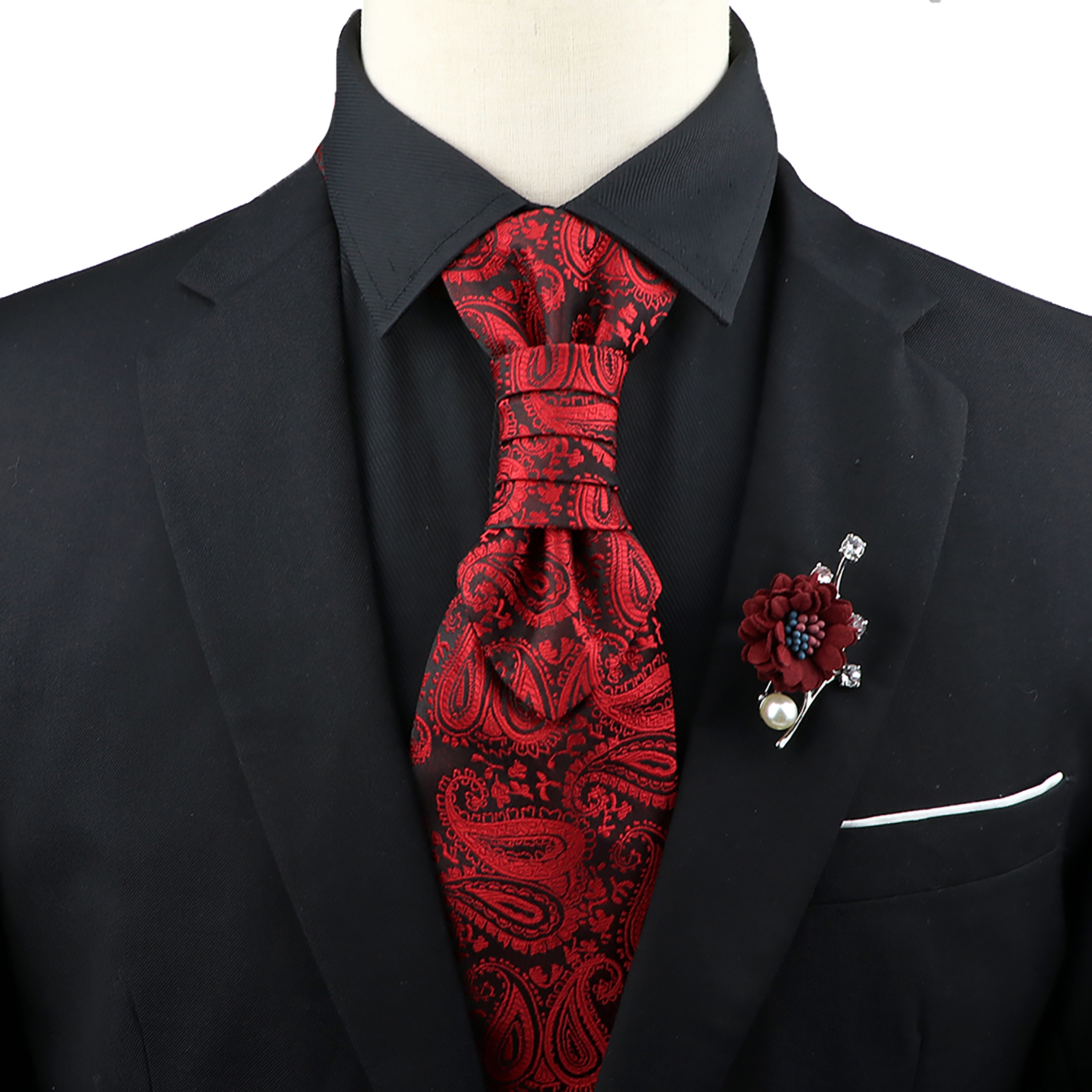 New Men's Premium Paisley Tie  - Mens Grooming Kit Luxury reseña y precio