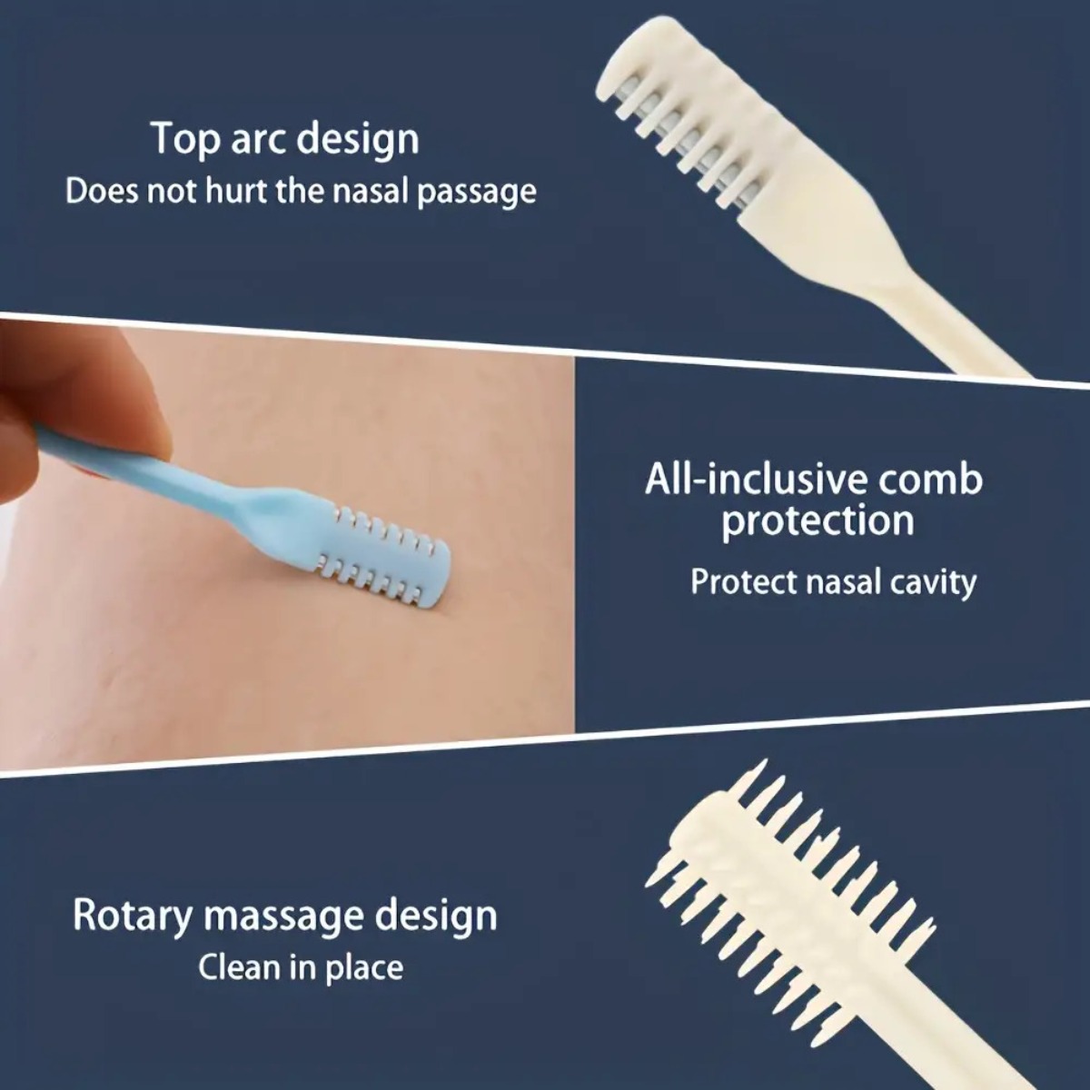 Premium 2‑Pack Dual‑Head Nose  - Mens Grooming Kit Case reseña y precio