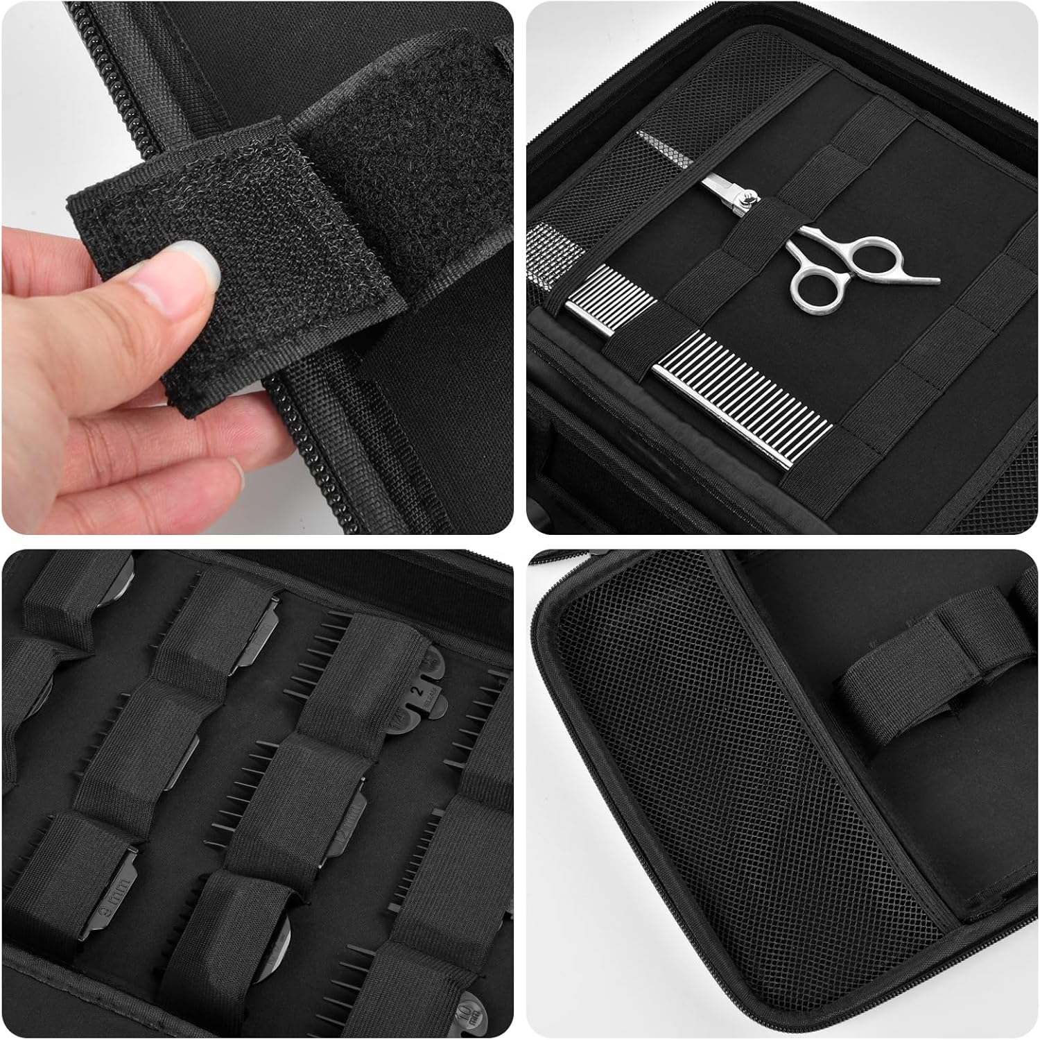 Hard Travel Case for Hair Clip - Mens Grooming Kit Case reseña y precio
