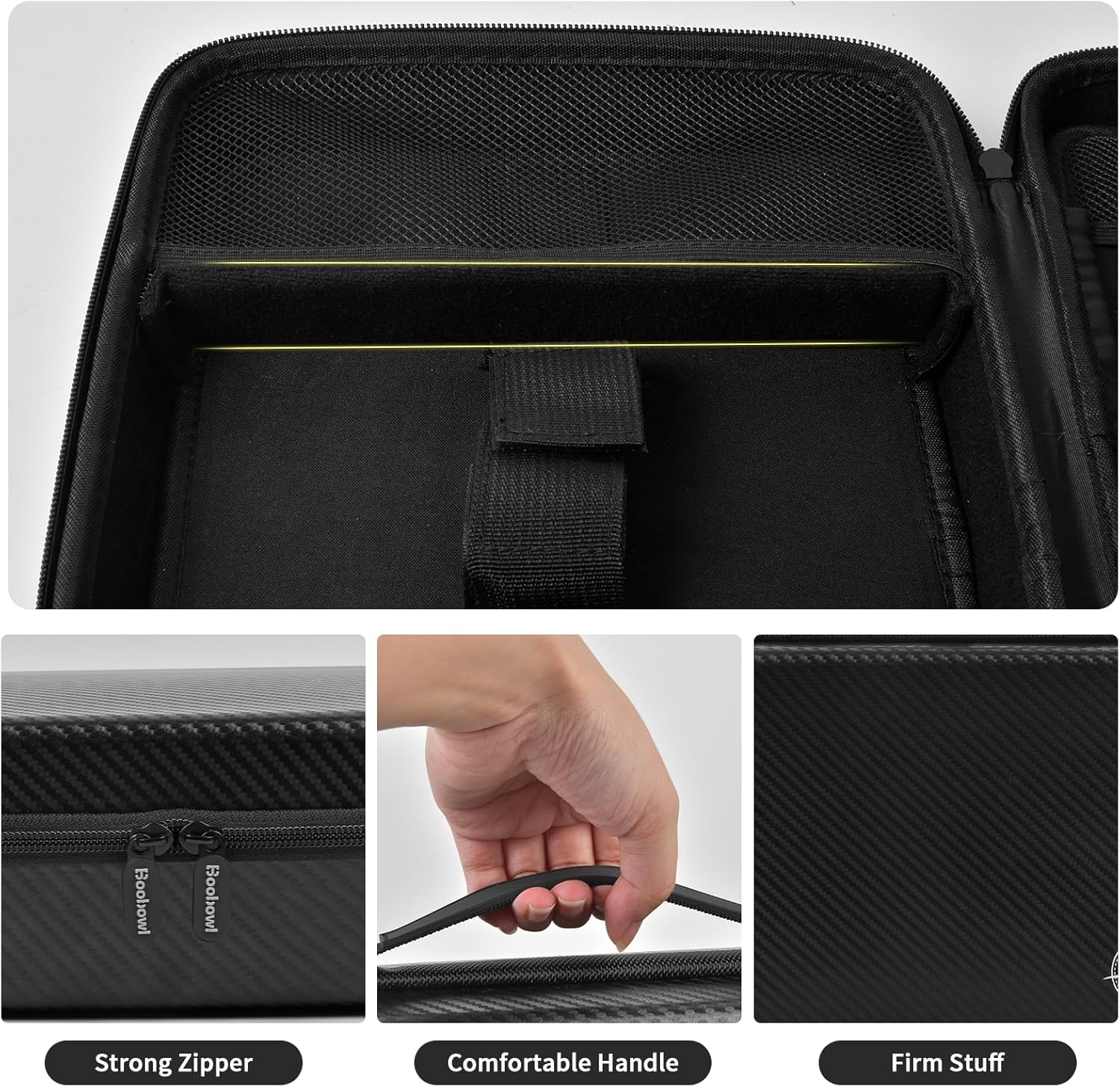 Hard Travel Case for Hair Clip - Mens Grooming Kit Case reseña y precio