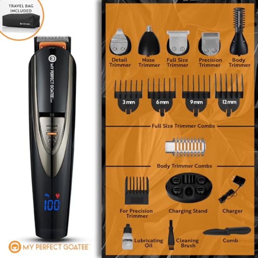 My Perfect Goatee®️ 13-in-1 Me - Men'S Grooming Bag reseña y precio