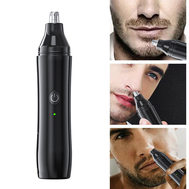 Rechargeable Nose Hair trimmer - Men'S Grooming Facial reseña y precio