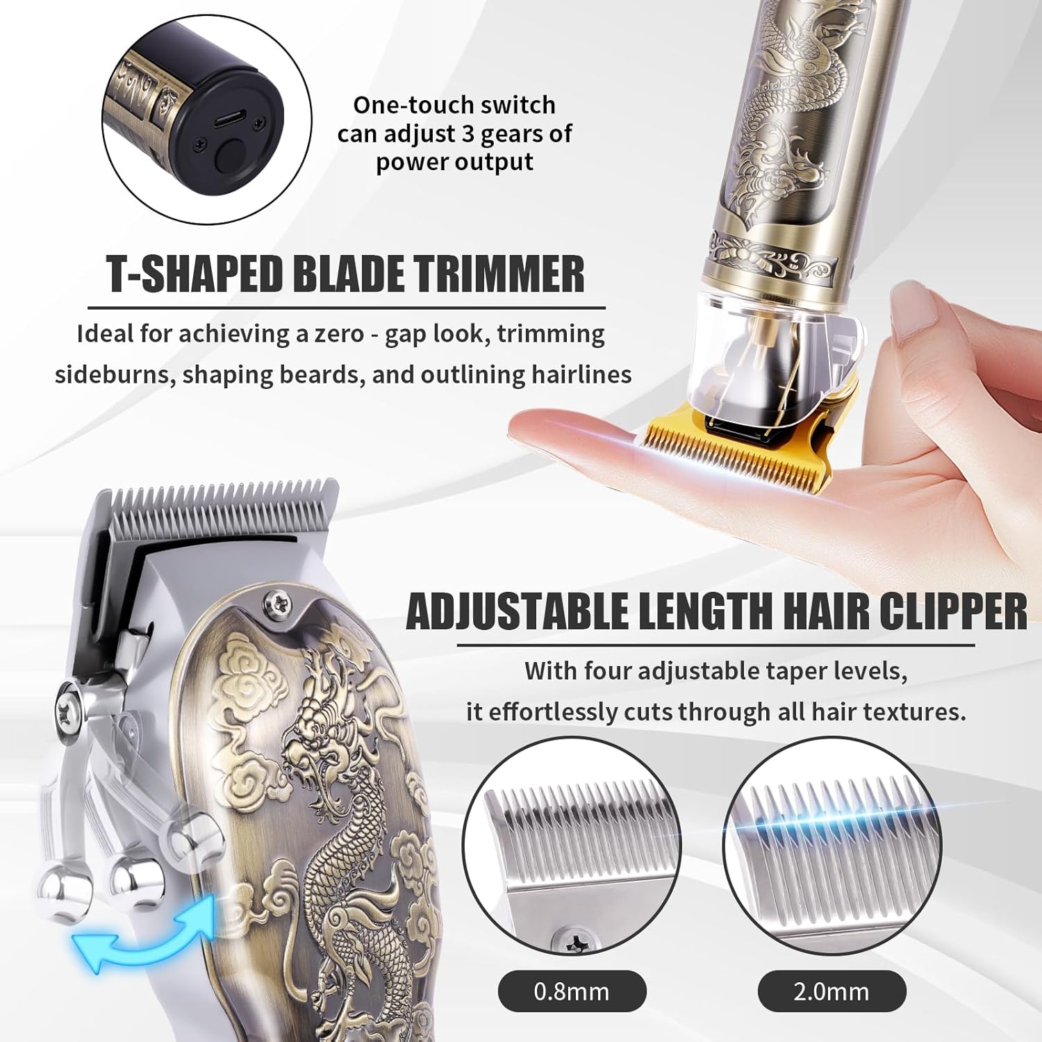 Men's Cordless Hair Clipper Se - Nose Hair Trimmer reseña y precio