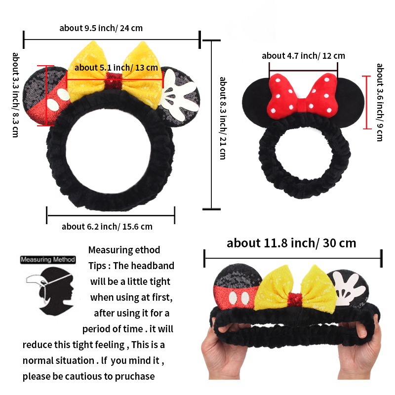 NEW Mouse Ears Wash Face Headb - Face Wash Mens reseña y precio