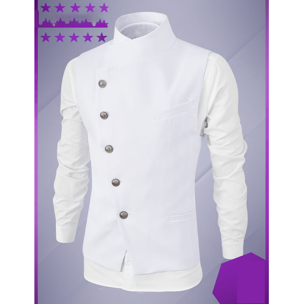 High-end Vest Male Black Fashi - Men'S Grooming Daily reseña y precio