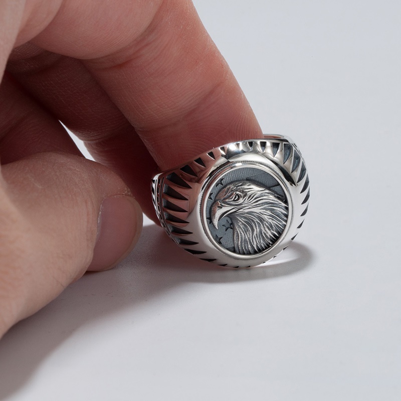 QEENKISS 925 Sterling Silver V - Men'S Grooming Gifts reseña y precio