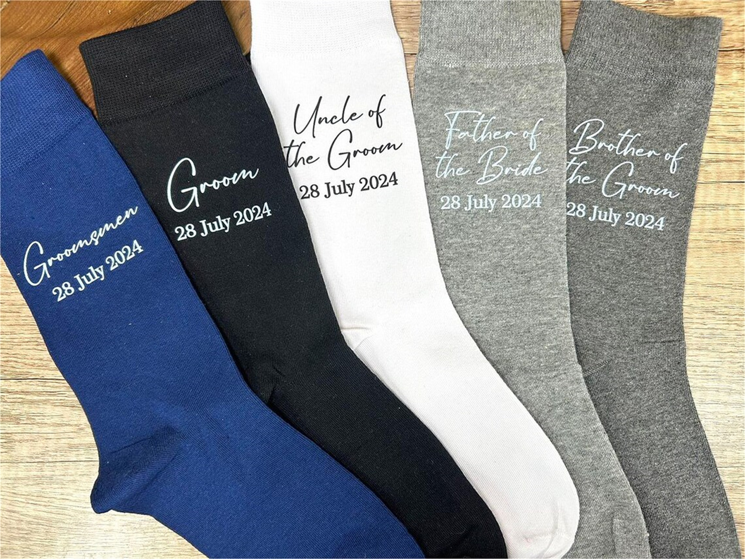 Groomsmen Socks for Wedding, D - Men'S Grooming For Engagement reseña y precio