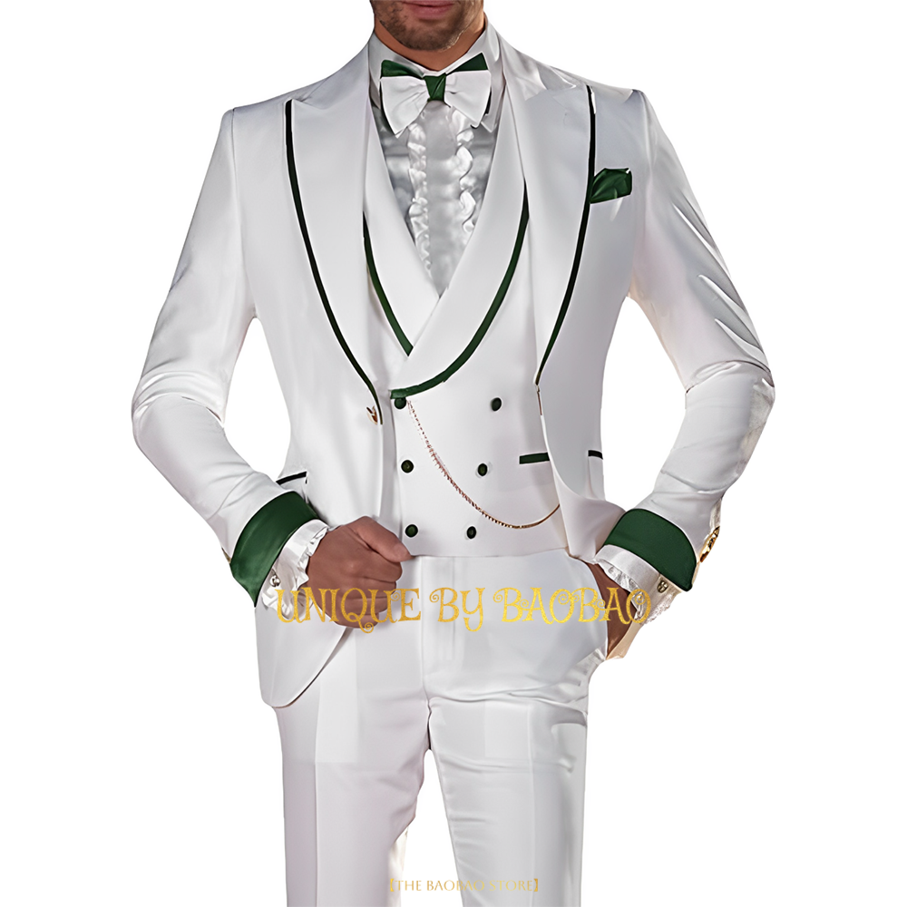 Men 3-piece wedding tailcoat ( - Men'S Grooming For Engagement reseña y precio