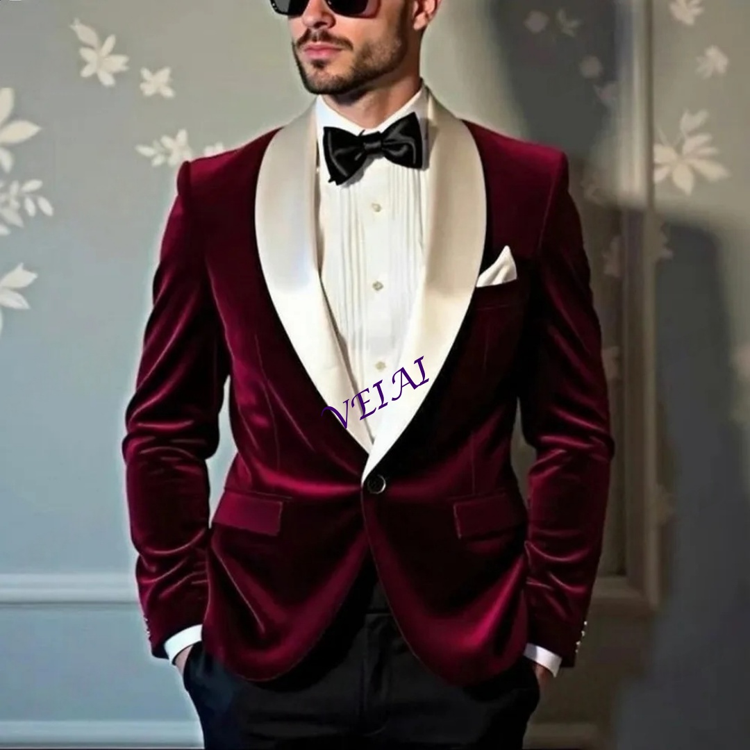 CustomizedNew Burgundy Velvet  - Men'S Grooming Daily reseña y precio