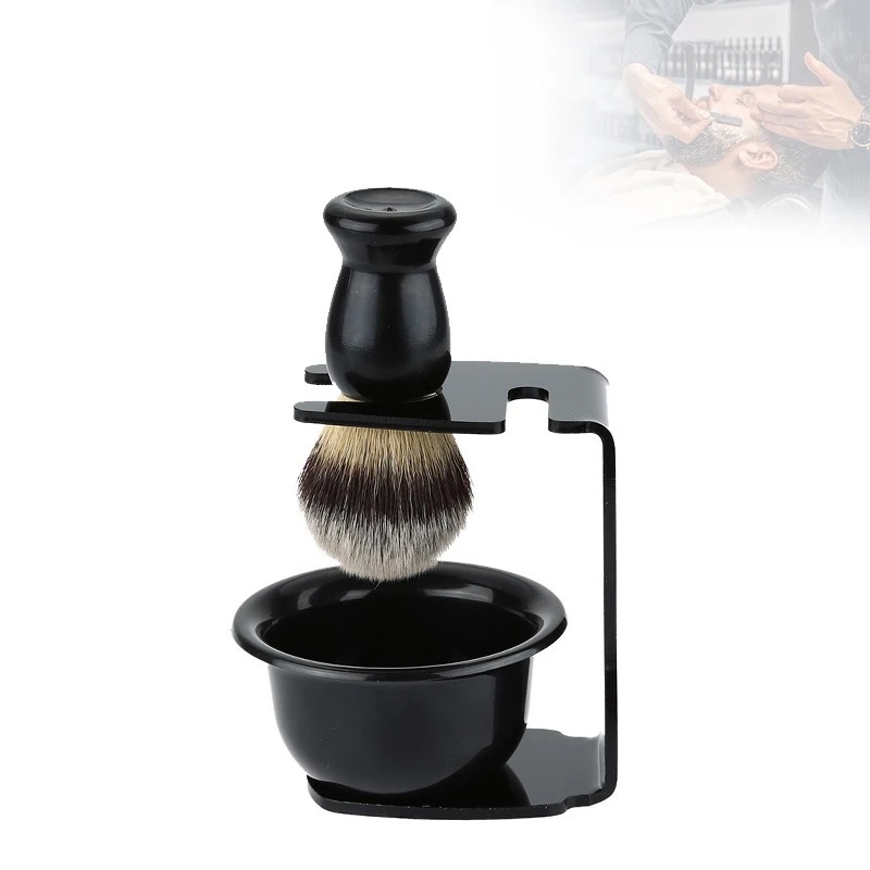 Shaving Brush and Bowl with Ac - Men'S Grooming Facial reseña y precio