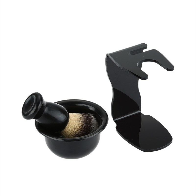 Shaving Brush and Bowl with Ac - Men'S Grooming Facial reseña y precio