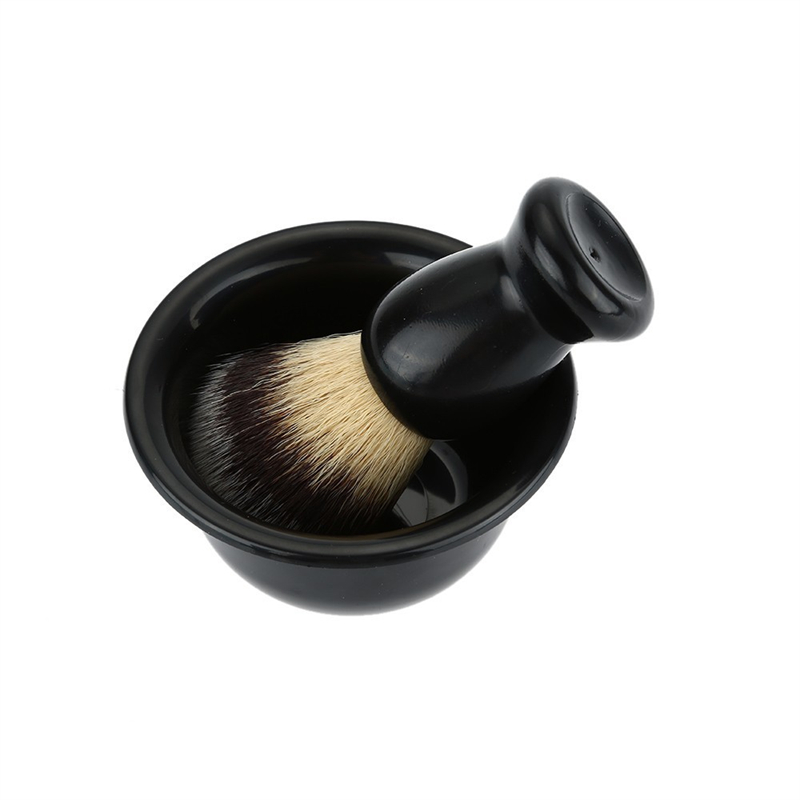 Shaving Brush and Bowl with Ac - Men'S Grooming Facial reseña y precio