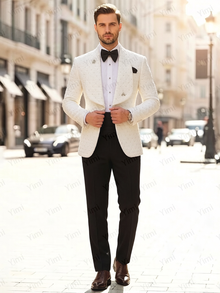 Luxury 2 Pieces Men Suits Shaw - Mens Grooming Kit Luxury reseña y precio