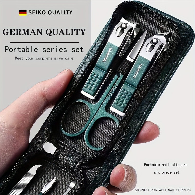 Nail Clipper Set, 6PCS Manicur - Men'S Grooming Gifts reseña y precio