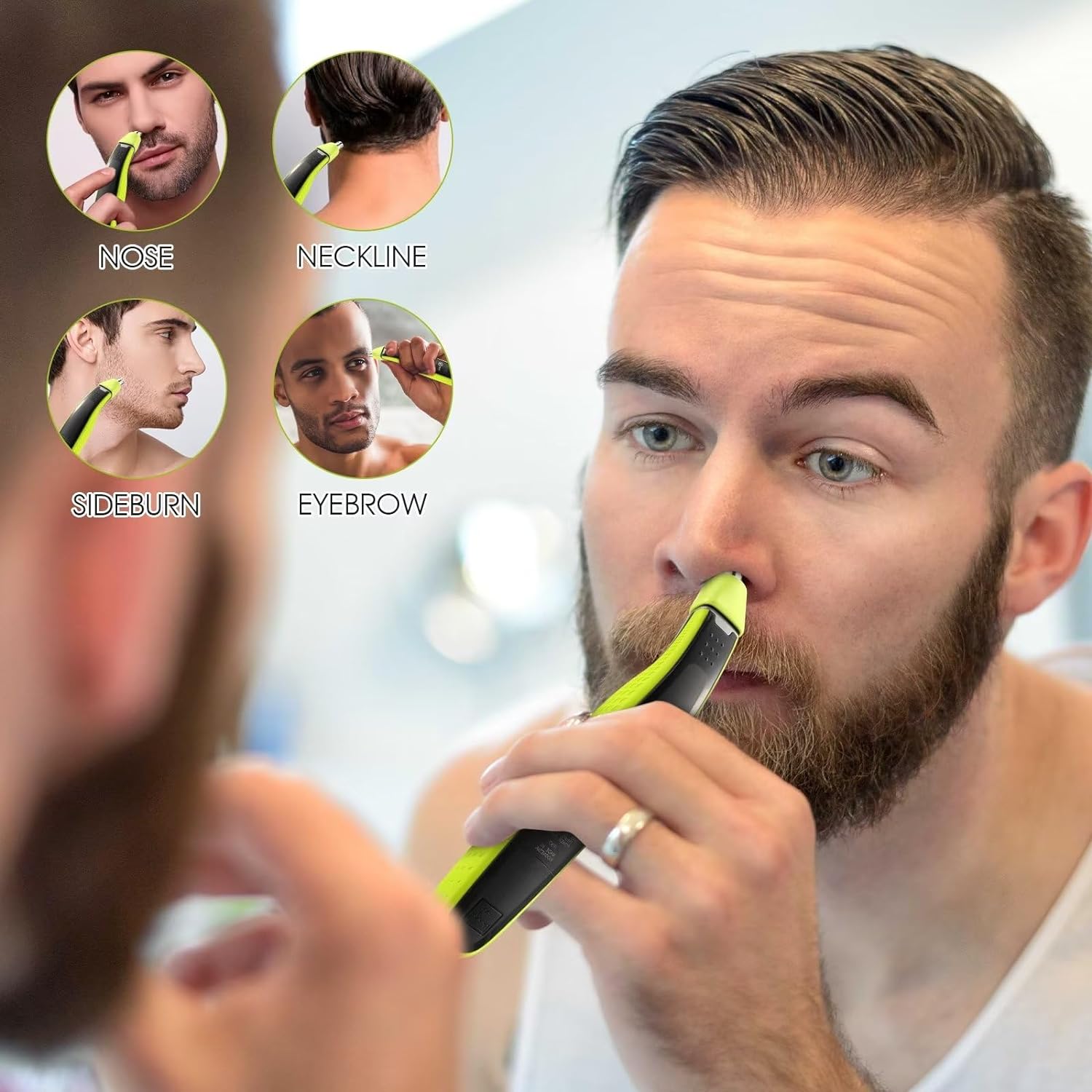 YUKU Nose Hair Trimmer Replace - Nose Hair Trimmer reseña y precio