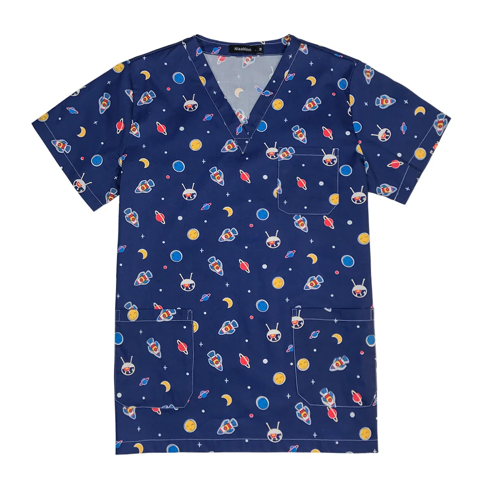 Working uniforms scrubs Unifor - Men'S Grooming Salon reseña y precio