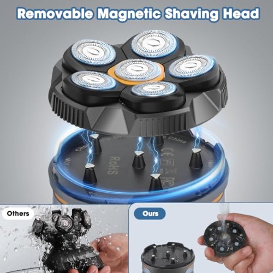 5 in 1 Cordless Barber Hair Cu - Nose Hair Trimmer reseña y precio