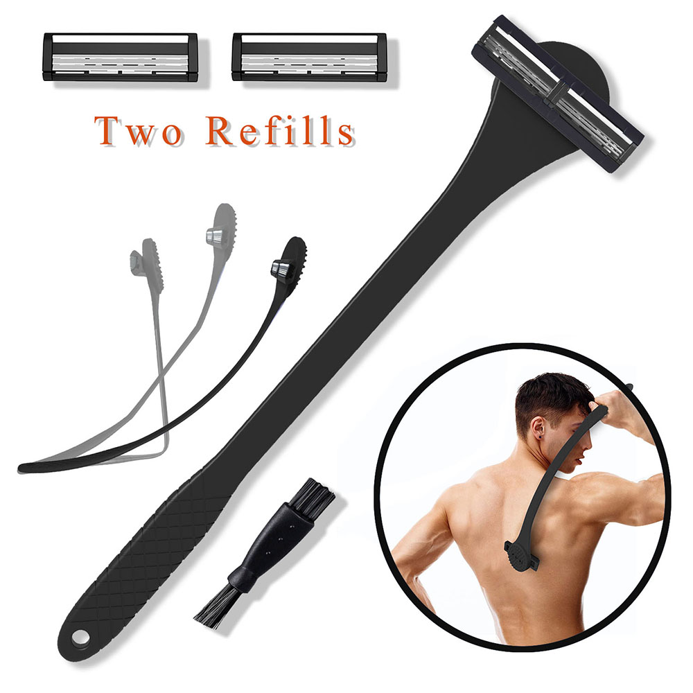 Men's 2-in-1 Silicone Back Sha - Men'S Grooming Gel reseña y precio