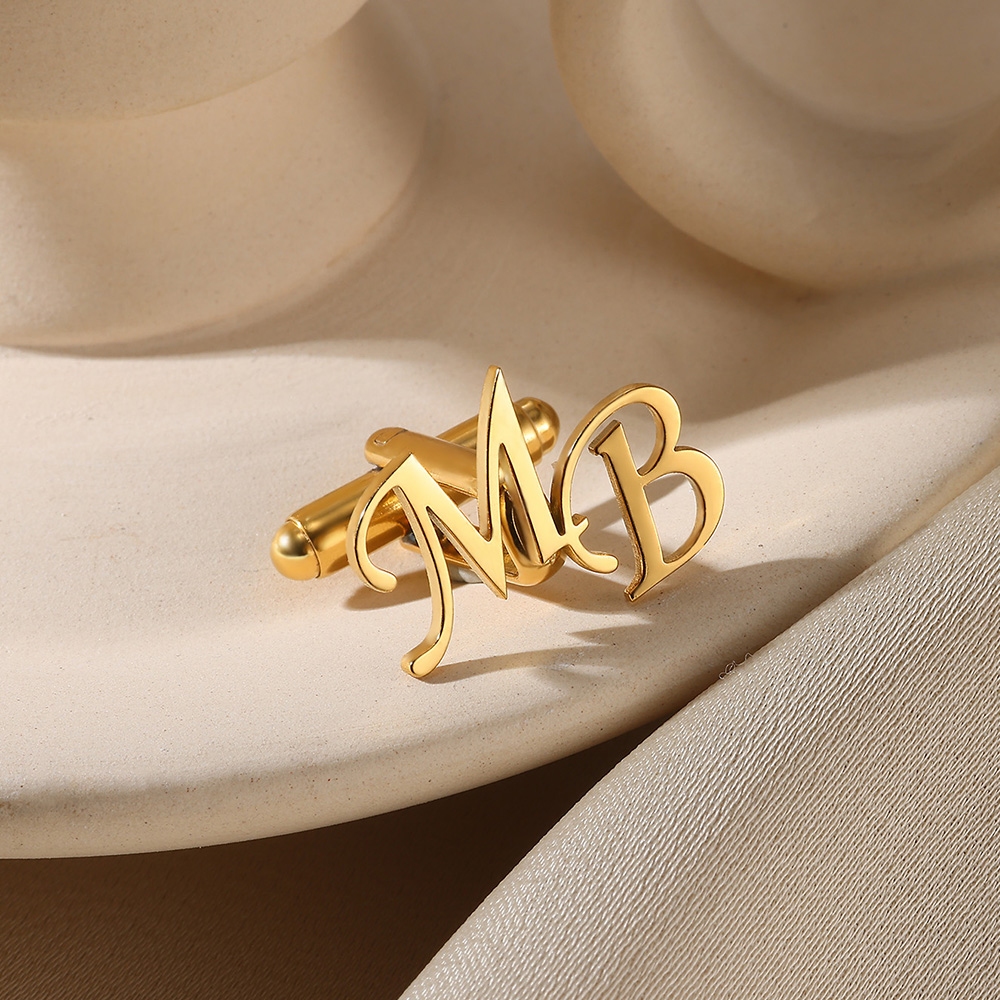 Customized Initial Letter Cuff - Men'S Grooming Gifts reseña y precio