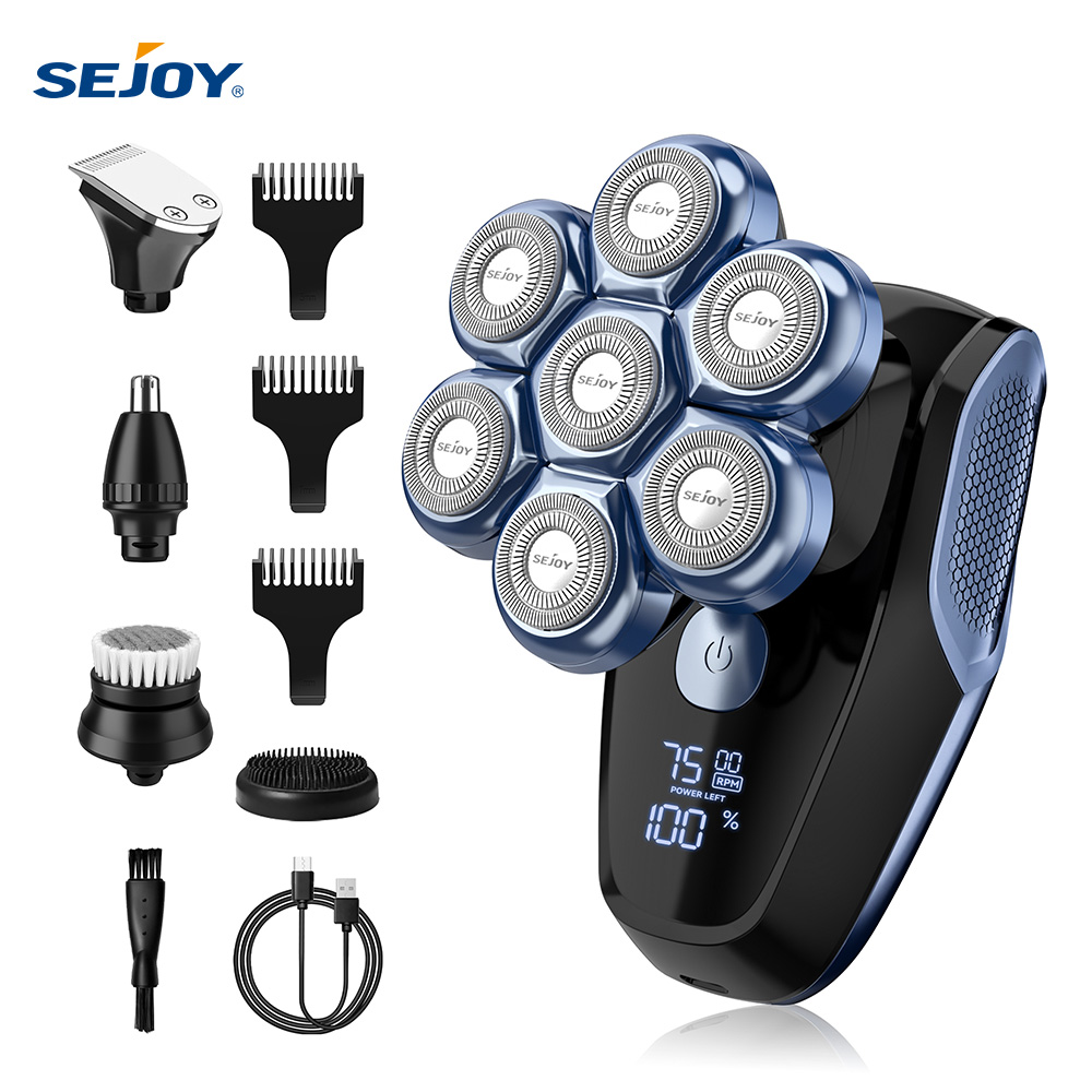 Sejoy 6-in-1 7D Head Shavers f - Men Grooming Full Body reseña y precio