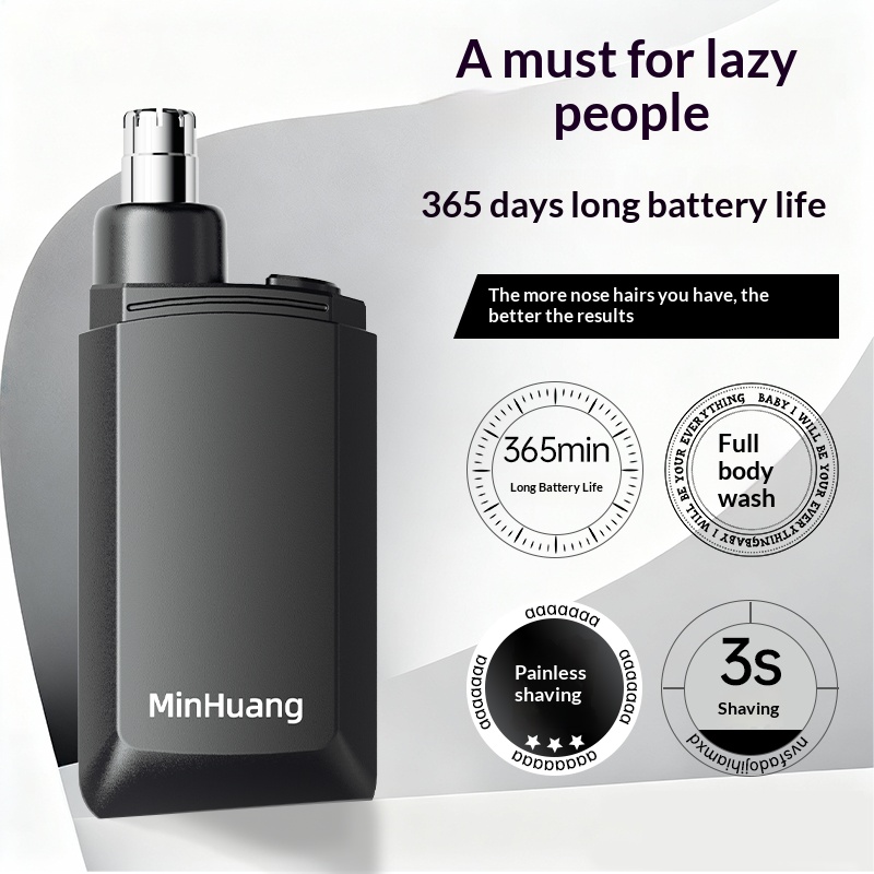 Electric Nose Hair Trimmer for - Men'S Grooming Facial reseña y precio