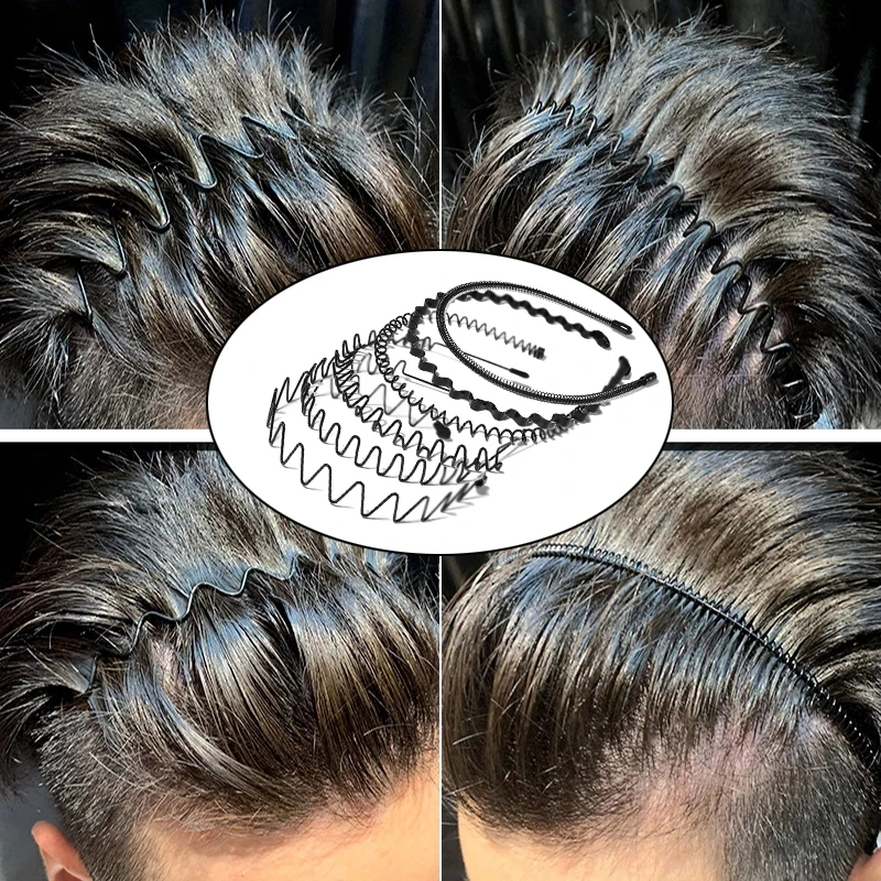 Unisex Metal Wavy Spring Hair  - Face Wash Mens reseña y precio