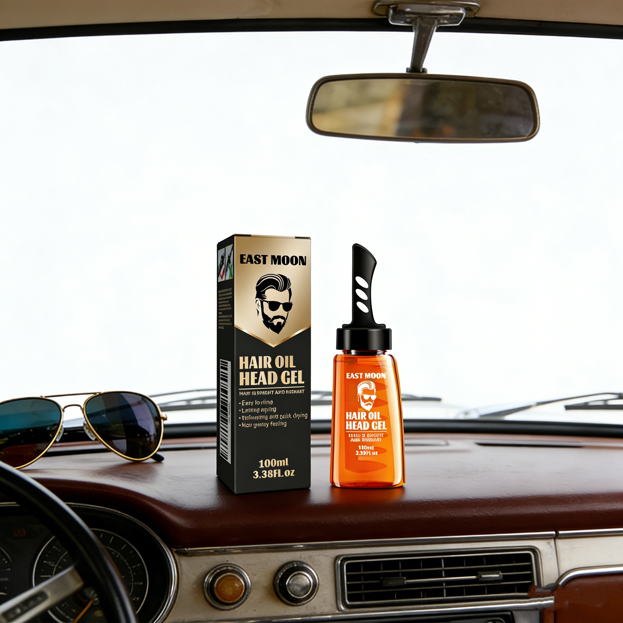2 in 1 Hair Wax Gel With Wide  - Men'S Grooming Gel reseña y precio