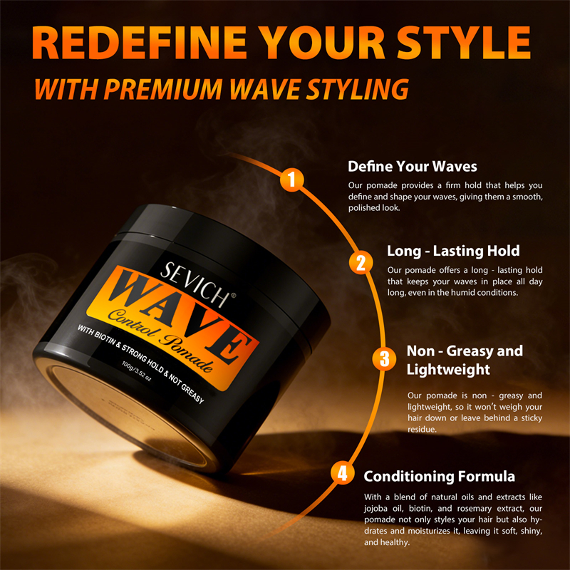 Deep Wave Pomade for African B - Men'S Grooming Gel reseña y precio